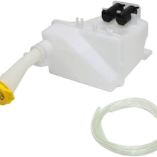 Windshield Washer Tank Assy compatible with Aveo 04-07 / Aveo5 06-08 W/Dual Pump Inlet and Cap Hatchback