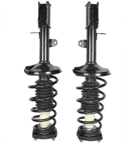 HUBDEPOT 2PC Rear Pair Complete Strut & Coil Spring Assembly fit for 1998-2002 Chevrolet Prizm,1993-1997 Toyota Corolla,1993-1997 Geo Prizm [US Stock]