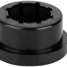 Control Arm Bushings, 12pcs Replacement Bushings Lower Control Arm Rear Camber Fit for Civic Integra Black
