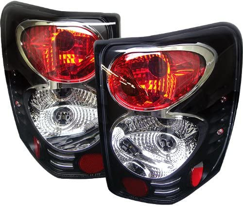 Spyder 5005625 Jeep Grand Cherokee 99-04 Euro Style Tail Lights - Black (black)