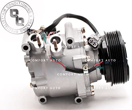 Brand New AC Compressor with Clutch Fits: 2002 Honda Civic 4 dr sedan / 2003 2004 2005 Honda Civic 1.7L 1 Year Warranty