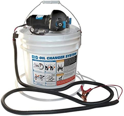 Jabsco DIY Oil Change System w/Pump & 3.5 Gallon Bucket