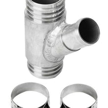 OzCoolingParts 13-17 Dodge Ram Cummins Coolant Pipe, Billet Dual Radiator Coolant Y-Pipe For 2013-2017 2014 15 16 Dodge Ram Cummins 6.7L