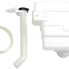 Windshield Washer Tank compatible with Fusion 06-12 Tank compatible with Only Exc. Hybrid Models