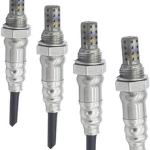 4x Oxygen O2 Sensor for 2009 2010 2011 GMC Acadia 3.6L Upstream + Downstream