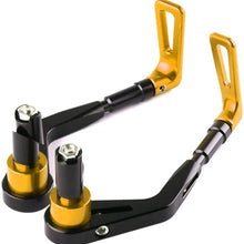 SZDASZ Motorcycle Hand Protection Universal Motorcycle Telescopic Adjustable Handguard(Orange)