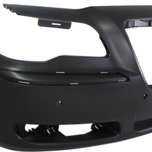 Front Bumper Cover Compatible with 2011-2014 Chrysler 300 Primed with ACC and Parking Aid Sensor Holes