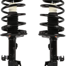 MOSTPLUS 172114 172115 Front Complete Strut Spring Shock Absorber Compatible for 03-08 Toyota Corolla (Set of 2)