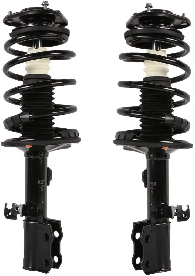 MOSTPLUS 172114 172115 Front Complete Strut Spring Shock Absorber Compatible for 03-08 Toyota Corolla (Set of 2)
