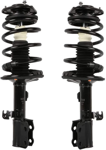 MOSTPLUS 172114 172115 Front Complete Strut Spring Shock Absorber Compatible for 03-08 Toyota Corolla (Set of 2)