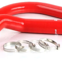 Silicone Radiator Coolant Hose Kit Clamps For Jeep Cherokee XJ 4.0 l6 1991 1992 1993 1994 1995 1996 1997 1998 1999 2000 2001 Red 2PCS