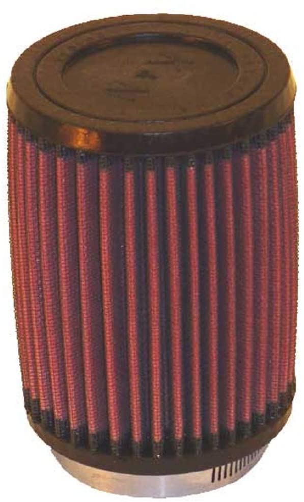 K&N Universal Clamp-On Air Filter: High Performance, Premium, Washable, Replacement Filter: Flange Diameter: 2.875 In, Filter Height: 5.375 In, Flange Length: 0.625 In, Shape: Round, RU-2410