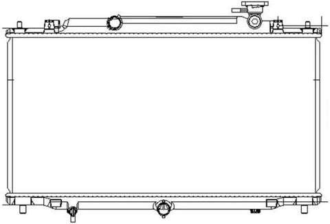TYC 13367 Mazda6 Replacement Radiator
