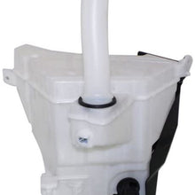 Windshield Washer Tank Assembly Compatible with Toyota 4Runner 10-18 W/Dual Pump Inlet and Cap