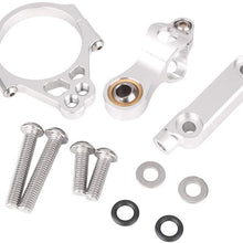 Mallofusa Motorcycle Stabilizer Steering Damper Bracket Mount Holder Kit Compatible for Kawasaki VERSYS 1000 2012 2013 2014 2015 2016 Gold
