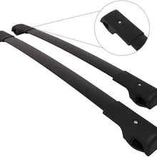OCPTY Roof Rack Cross Bar Cargo Carrier Fit For Volkswagen Tiguan 2018-2020 Roof Rack Crossbars