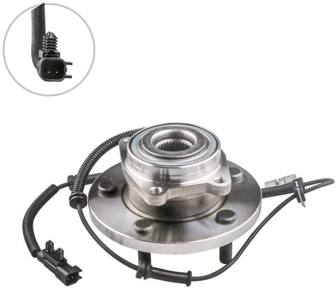 MOSTPLUS Front Wheel Hub Bearing Assembly for Grand Caravan Town & Country Routan 515136 with ABS Sensor