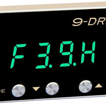 July King 9-Drive Electronic Throttle Controller for Seat Alhambra Altea Leon Mii Toledo Skoda Citigo Fabia NJ Octavia Superb Yeti, Comfort Sports Racing, 5mm Thickness 4-digit Display