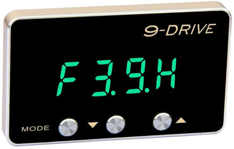 July King 9-Drive Electronic Throttle Controller for Seat Alhambra Altea Leon Mii Toledo Skoda Citigo Fabia NJ Octavia Superb Yeti, Comfort Sports Racing, 5mm Thickness 4-digit Display