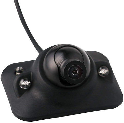 GreenYi-45 Car Side View Camera with IR LEDs for Right Front Blind Spot, NO Guide Line, NO Drilling