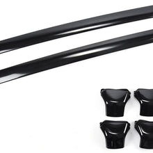 CBX Auto 1 Pair Black Aluminum Roof Rack Cross Bars Top Rail Carries For 12-16 Honda CR-V