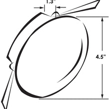 Manufacturers' Select ITC Radiance RV LED Overhead Light with Warm White Light (4.5", Spring Mount)