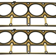 Head Gasket LS Engines 2 PCS 12589226 Replacement For Chevrolet Silverado 1500 4.8L 2005-2007 Cadillac CTS-V V8 5.7L 2004-2005 GMC Sierra 1500 V8 5.3L 2008-2013 12498544