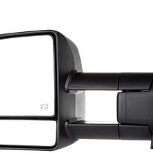 SCITOO for Toyota Towing Mirror High Performance Driver Side Automotive Exterior Mirror for 07-16 for Toyota for Tundra with Turn Signal Heated and Power Control Features
