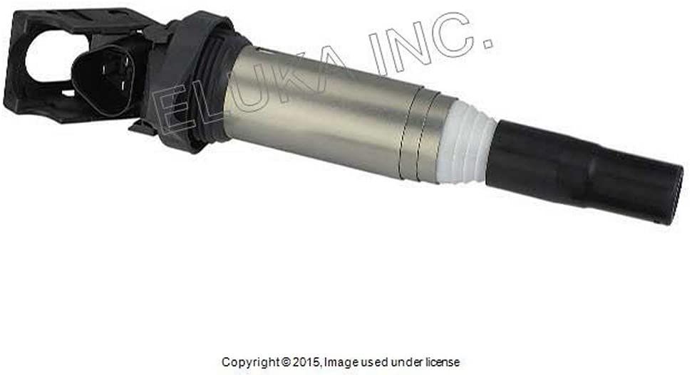 BMW OEM Ignition Coil With Spark Plug Connector (Delphi) 