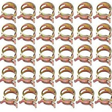 Fastener & Clip 50 PCS 5/16" 8mm Spring Band Clip Fuel Oil Silicone Vacuum Pipe Hose Water Clamp