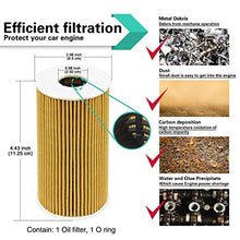 Porsche 911 Boxster Carrera Cayenne Cayman Oil Filter Metal-Free Replace Mann Filter Hu719/5x