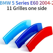 carado Front Grille Grill Cover for BMW 5 Series E39 520i 535i 525i 528i 530i 1995-2003 M Color Insert Trim Clips 3Pcs (10 Grilles)