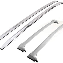 SAREMAS Silver Cargo Racks for Honda CR-V CRV 2017-2021 Top roof Rail Roof Rack Cross Bars Luggage Carrier