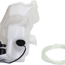 Windshield Washer Tank Assembly compatible with Hyundai Elantra GT 13-17 W/Pump Cap and Sensor