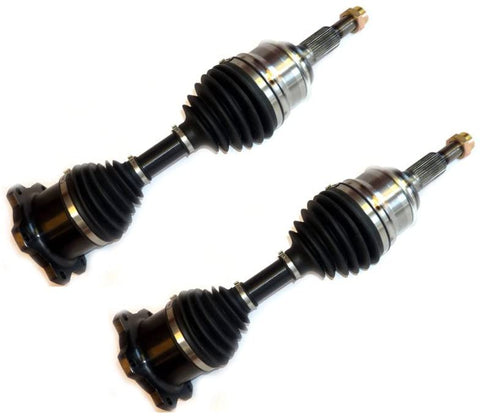 DTA GM61126112 front Left Right Pair - 2 New Premium CV Axles compatible with Chevrolet Silverado, Suburban, Tahoe; GMC Yukon, Sierra - 1500 Series Only