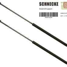 Schnecke 2Pcs 22.25 Inch Front Hood Lift Supports Struts Shock Gas Spring Prop Rod Fits For 2011-2018 Jeep Grand Cherokee (Fits SUV Only With Factory Aluminum Hood)