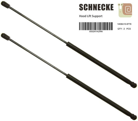 Schnecke 2Pcs 22.25 Inch Front Hood Lift Supports Struts Shock Gas Spring Prop Rod Fits For 2011-2018 Jeep Grand Cherokee (Fits SUV Only With Factory Aluminum Hood)