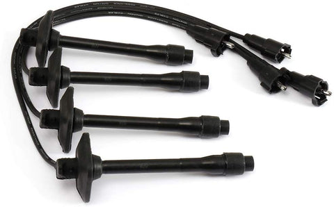 TUPARTS Pack of 4 Ignition Wire Sets Compatible with Abarth 750 Toyota Camry/ RAV4/ Solara 1959-2001