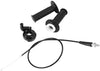 Throttle Cable, CR80/CR60 90cm/35.4in Aluminum Rubber Throttle Cable Set for XR50 CRF50F XR70 CRF70 90cm