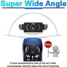 Car Rear View Camera High Definition Universal Auto Parking Reverse Vehicle Backup Camera with 170 Degree Viewing Angle Waterproof