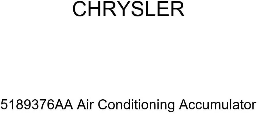 Genuine Chrysler 5189376AA Air Conditioning Accumulator