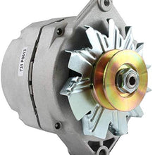 DB Electrical ADR0173 TRACTOR Generator 1-Wire ALTERNATOR w 1/2 Inch Pulley Compatible With/Replacement For John Deere Case /63 Amp, 12 Volt, CW