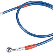 Motorcycle Brake Hose, 96cm Motorcycle Stainless Steel B-raided Hose Brake Hose