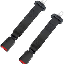 2 Pack 14.25'' Car Seat Belt Extender Car Buckles for Belt Extension