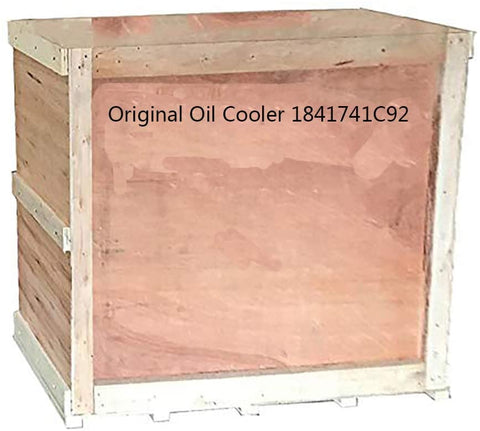 HIERTURB Original Oil Cooler 1841741C92 for Perkins 7-175Ti 1306-8T 1306-9T 1306-E76T 1306-E87T Engine