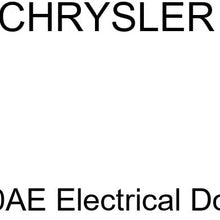 Genuine Chrysler 56009820AE Electrical Door Wiring