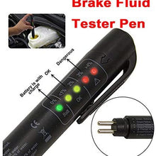 RZJZGZ Brake Oil Fluid Tester 5 LED Moisture Liquid Tool Car Vehicle Diagnostic Testing Indicator Pen