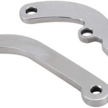 Polished Aluminum Power Steering Bracket Kit For LWP Chevy SBC Small Block 262-400