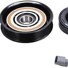 Catinbow AC Compressor Clutch Assembly 38810-RAA-A01 Repair Kit with Pulley Bearing, Electromagnetic Coil & Plate for Honda Element 2003-2011