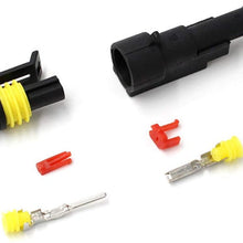 Car Waterproof Wire Connector Plug - Auto Electrical Wire Connectors AWG Terminal 16 Pack